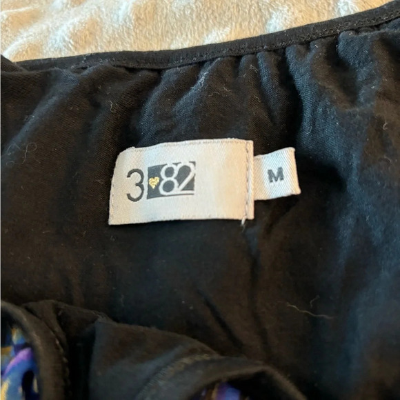 Three Eighty Two Women’s Peacock Print Tank Flowy Dress Size M - Picture 3 of 3